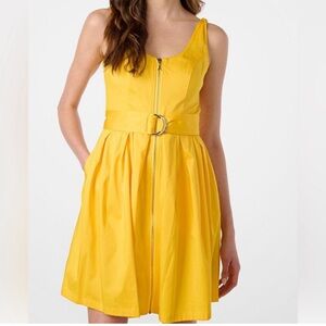 Karl Lagerfeld Yellow Dress